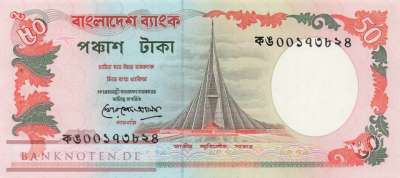 Bangladesch - 50  Taka (#028b_UNC)