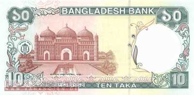 Bangladesch - 10  Taka (#033-2_UNC)