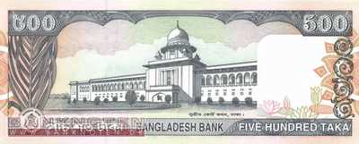 Bangladesh - 500  Taka (#034_UNC)