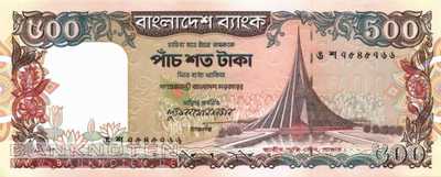 Bangladesh - 500  Taka (#034_UNC)