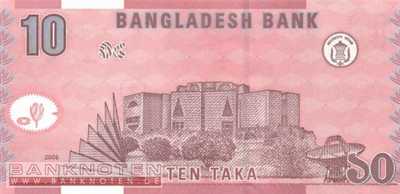Bangladesh - 10  Taka (#039Aa_UNC)