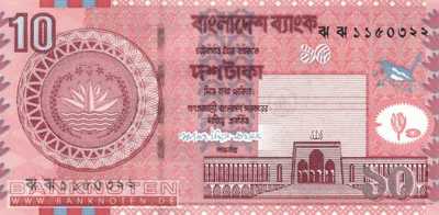 Bangladesh - 10  Taka (#039Ab_UNC)