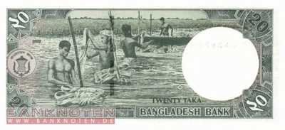 Bangladesh - 20  Taka (#040a_UNC)