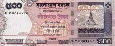 Bangladesch - 500  Taka (#045e_UNC)