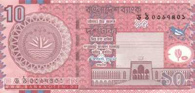 Bangladesch - 10  Taka (#047c_UNC)