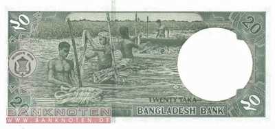 Bangladesch - 20  Taka (#048c_UNC)