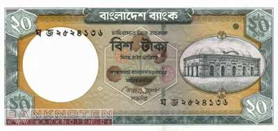 Bangladesh - 20  Taka (#048c_UNC)