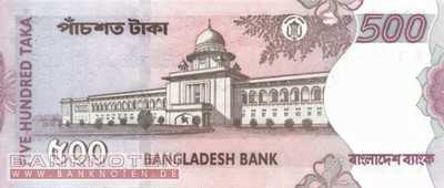 Bangladesh - 500  Taka (#050b_UNC)