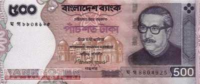Bangladesch - 500  Taka (#050b_UNC)