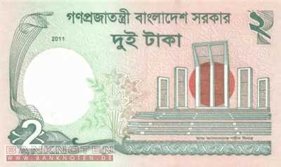 Bangladesch - 2  Taka (#052a_UNC)