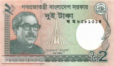 Bangladesch - 2  Taka (#052b_UNC)