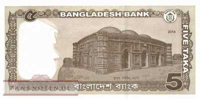 Bangladesh - 5  Taka (#053Aa_UNC)