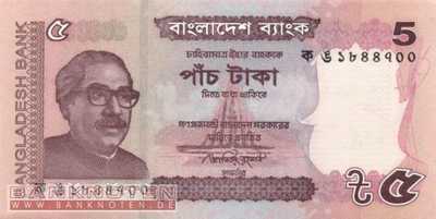 Bangladesch - 5  Taka (#053a_UNC)