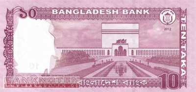 Bangladesch - 10  Taka (#054a1_UNC)