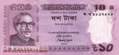 Bangladesch - 10  Taka (#054a1_UNC)