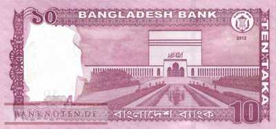 Bangladesh - 10  Taka (#054a2_UNC)