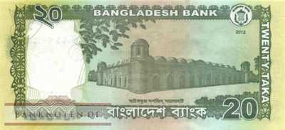Bangladesch - 20  Taka (#055Aa-1_UNC)