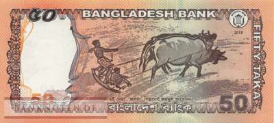 Bangladesch - 50  Taka (#056Aa-19_UNC)
