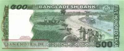 Bangladesh - 500  Taka (#058j_UNC)