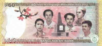 Bangladesh - 60  Taka - plastic (#061_UNC)
