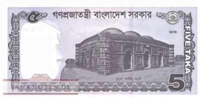 Bangladesh - 5  Taka (#064Aa_UNC)