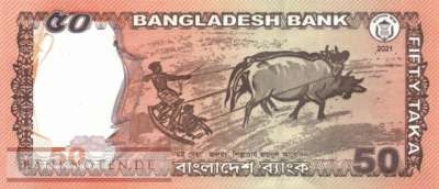 Bangladesh - 50  Taka (#068_UNC)