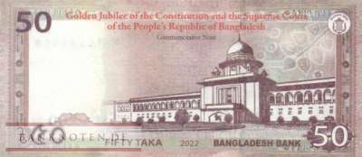 Bangladesh - 50  Taka - commemorative (#071_UNC)