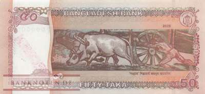 Bangladesch - 50  Taka - SPECIMEN (#078aS_UNC)