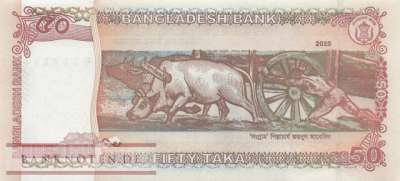 Bangladesch - 50  Taka (#078a_UNC)