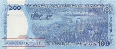 Bangladesch - 100  Taka (#079a_UNC)