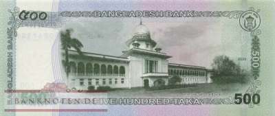 Bangladesch - 500  Taka (#081a_UNC)