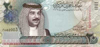 Bahrain - 20  Dinars (#029_UNC)