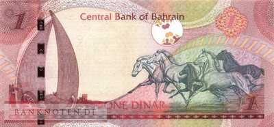 Bahrain - 1  Dinar (#031a_UNC)