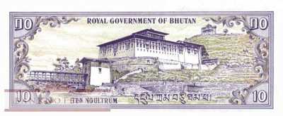 Bhutan - 10  Ngultrum (#008_UNC)