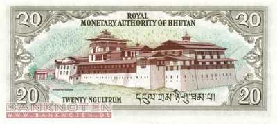Bhutan - 20  Ngultrum (#016a_UNC)