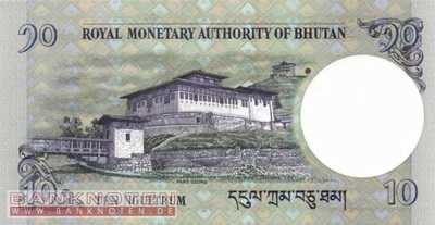 Bhutan - 10  Ngultrum (#029a_UNC)