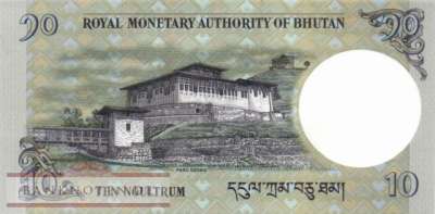 Bhutan - 10  Ngultrum (#029c_UNC)