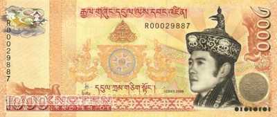 Bhutan - 1.000  Ngultrum (#034a_UNC)