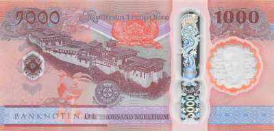 Bhutan - 1.000  Ngultrum (#045_UNC)