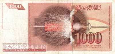 Bosnien Herzegowina - 1.000  Dinara (#002b_VF)
