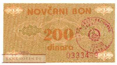 Bosnien Herzegowina - 200  Dinara (#048a_UNC)