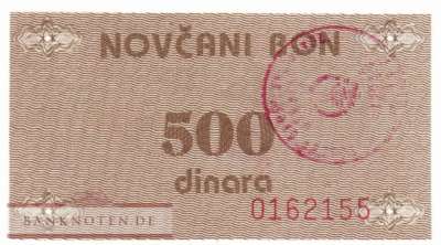 Bosnien Herzegowina - 500  Dinara (#049c_AU)