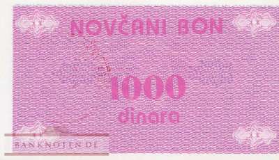 Bosnien Herzegowina - 1.000  Dinara (#050c_AU)