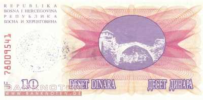 Bosnia and Herzegowina - 10.000  Dinara (#053e_UNC)