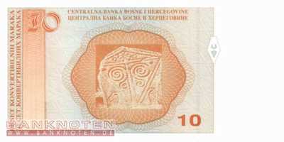Bosnien Herzegowina - 10  Convertible Marka (#063a_UNC)