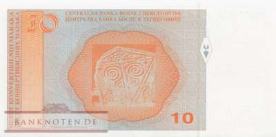 Bosnien Herzegowina - 10  Convertible Marka (#072_UNC)