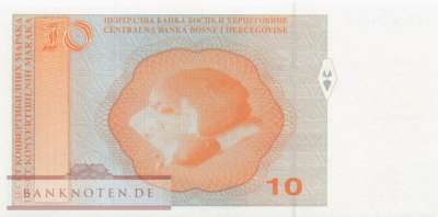 Bosnien Herzegowina - 10  Convertible Marka (#073_UNC)