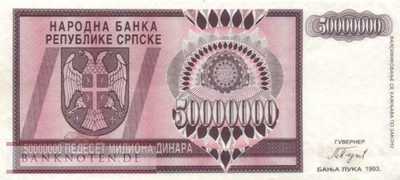 Bosnia and Herzegowina - 50 Million Dinara (#145a_VF)