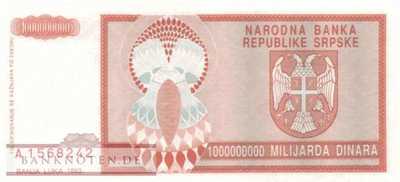 Bosnien Herzegowina - 1 Milliarde Dinara (#147a_UNC)