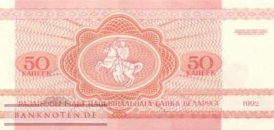 Belarus - 50  Kapeek (#001-2-2_UNC)